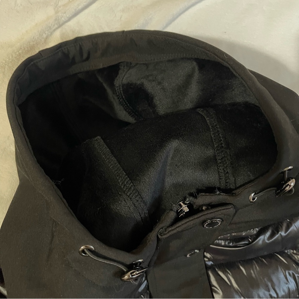 Missy Mixed Media Black Puffer Jacket by BCBCGeneration - Picture 12 of 12